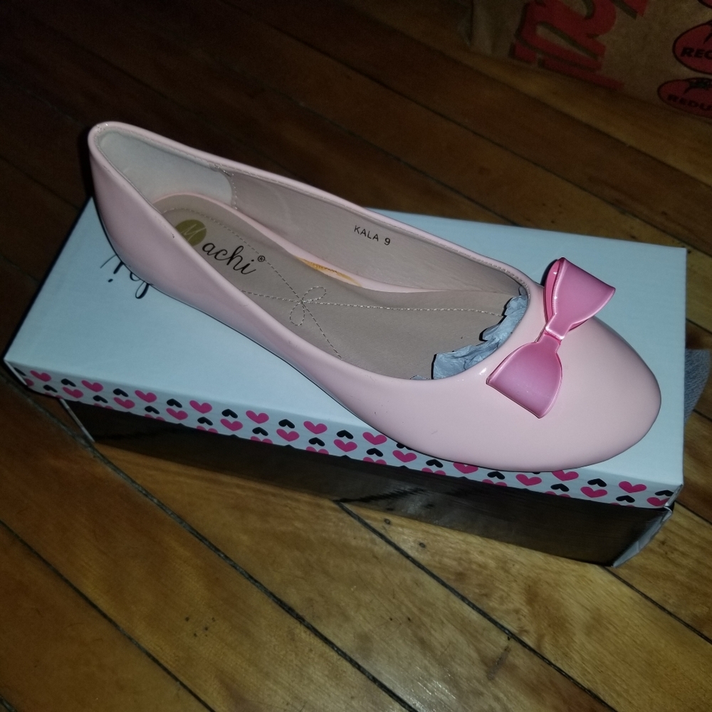Machi Footwear Ballerina Flats With Bow